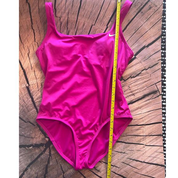 Nike Pink One Piece Swimsuit Women's M - Picture 4 of 10
